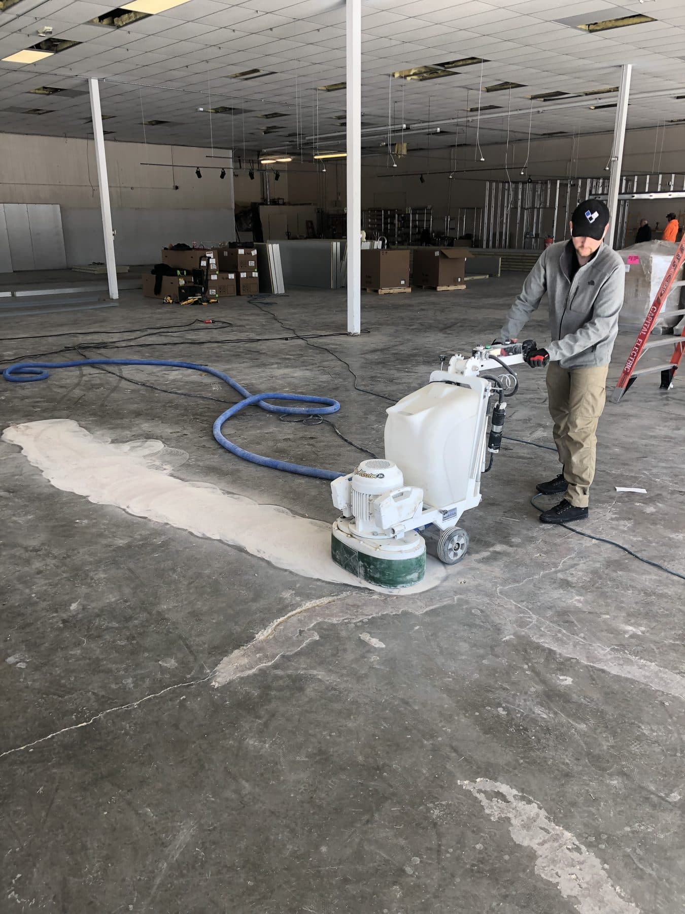 Warehouse Floor Grinding